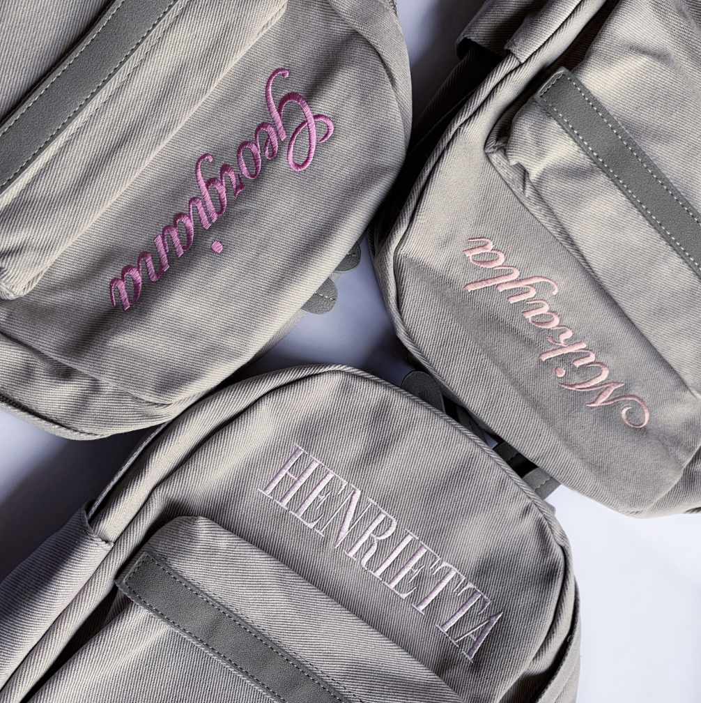 Personalised Backpacks for Kids Make Every Adventure Unique Grey